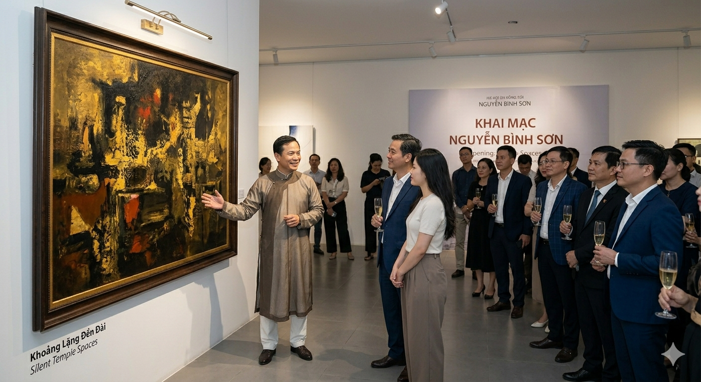 Khai mạc triển lãm "Khoảng Lặng Đền Đài": Khi di sản được tái định nghĩa bằng sự thanh thoát