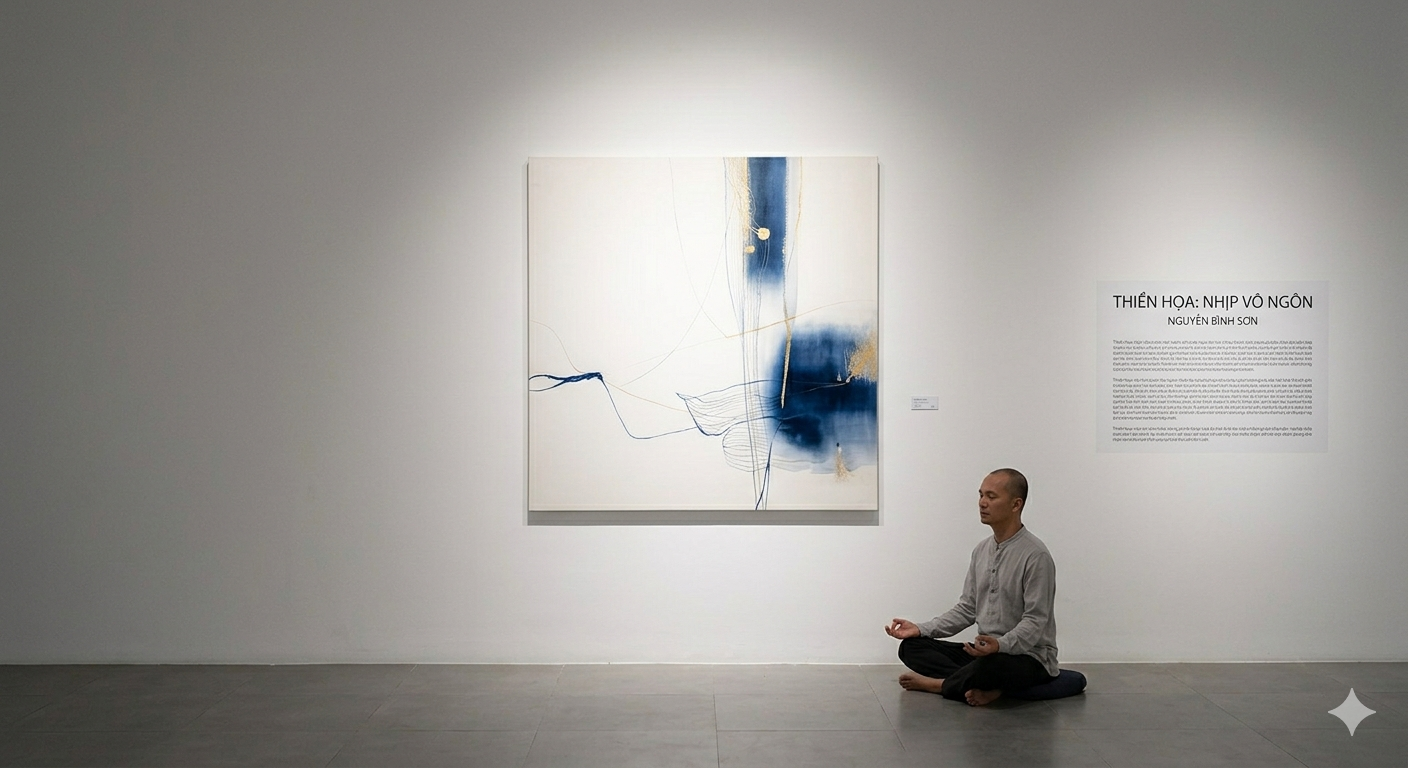 Triển lãm: "THIỀN HỌA: NHỊP VÔ NGÔN"